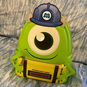 Monsters Inc Mike Wazowski loungefly backpack